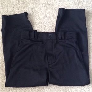 Black Baseball pants